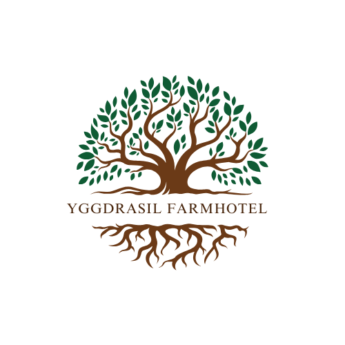 Logo de Yggdrasil Farmhotel, client de Comete Design