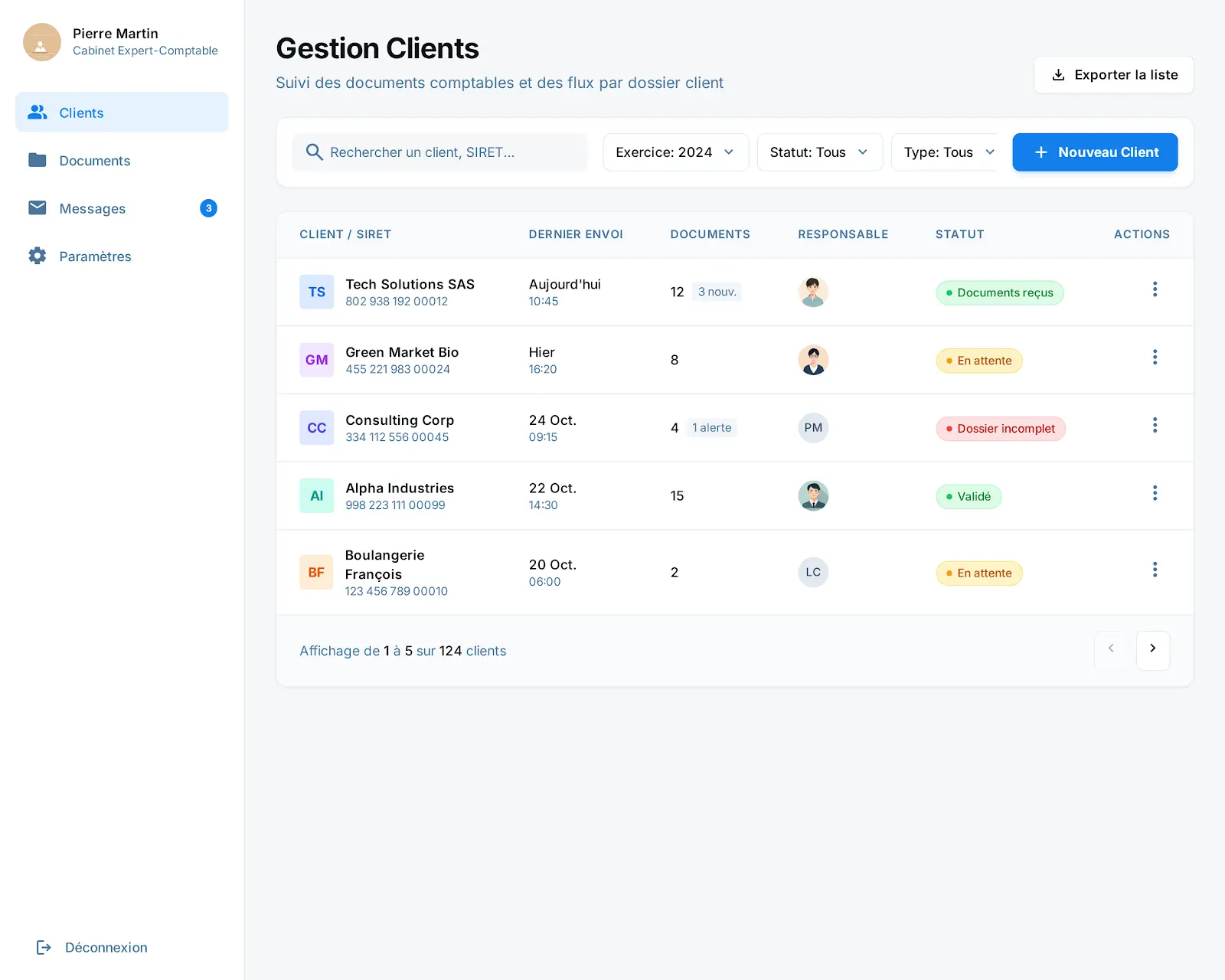 Accounting Firm Extranet
